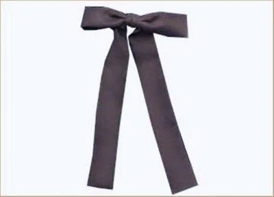 Pajarita negra Western Cowboy Kentucky Coronel Clip-On Cuadrada Baile Hecha en EE. UU. Foto 1 de 3