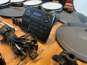 XDRUM DD 650 E MESH DRUM KIT. SPARES PARTS: module cymbal tom snare crash choke - Picture 1 of 107