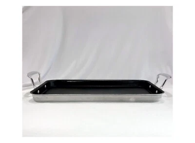 NORDIC WARE PLANCHA de lados altos sartén antiadherente doble quemador 11 1/2" x 10 3/8" Foto 1 de 4