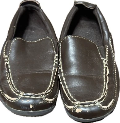 Mocasines Cole Haan Finley Niños Talla 10 Marrón Sin Cordones Informales Puntera Sin usar, en caja Foto 1 de 4