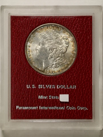 1903 $1 Morgan Silver Dollar GEM UNC Paramount International Coin Corp #11093 Cover