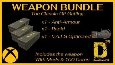 Fallout 76: OP Gatling Plasma Bundle