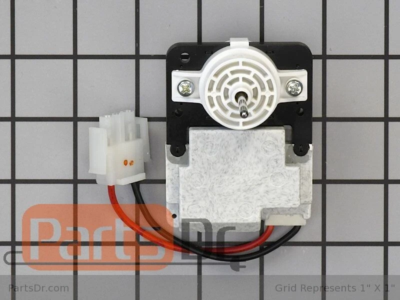 Motor de ventilador evaporador para refrigeradores Frigidaire Kenmore 242077702, 242077705 - Imagem 1 de 1