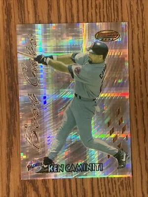 1997 Bowman's Best Atomic Refractor Ken Caminiti Best Cuts #BC9 Rare SSP - Image 1 of 2
