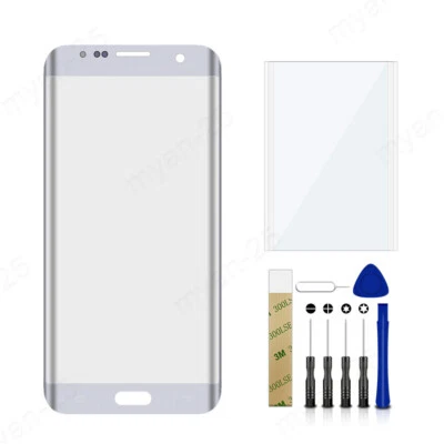 For Samsung Galaxy S7 Edge SM-G935F Glass Lens Screen Replacement + Tool Kit - Image 1 of 4
