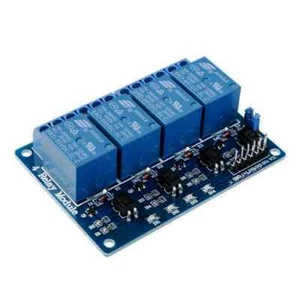 5v 4 Channel Relay Module with Optocoupler - Bild 1 von 3