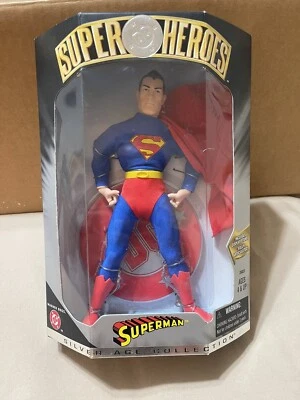NUEVO Hasbro DC Super Heroes Superman Silver Age Collection 9" FIGURA 1999 Muñeca Foto 1 de 4