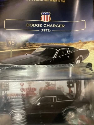 American cars DODGE CHARGER  1972,  1:43, die-cast, nuova DEAGOSTINI - Immagine 1 di 4