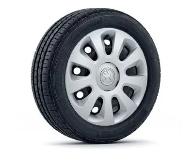 1x Original Skoda Citigo Aries Radkappe Radzierblende 14 Zoll 1ST601147B Silber - Bild 1 von 2