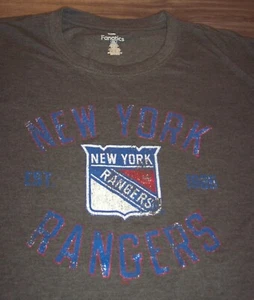 MAGLIETTA HOCKEY STILE VINTAGE NEW YORK RANGERS NHL GRANDE E ALTA 5XL XXXXXL - Foto 1 di 3