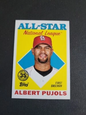 2023 Topps Series 2 ALBERT PUJOLS 1988 All-Star Insert #88AS-49 CARDINALS A19 - Image 1 of 2