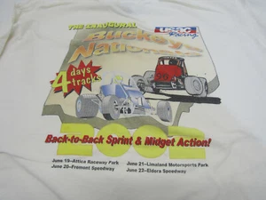 OLD LG.  BUCKEYE NATIONALS CAR RACING T-SHIRT  - Picture 1 of 2