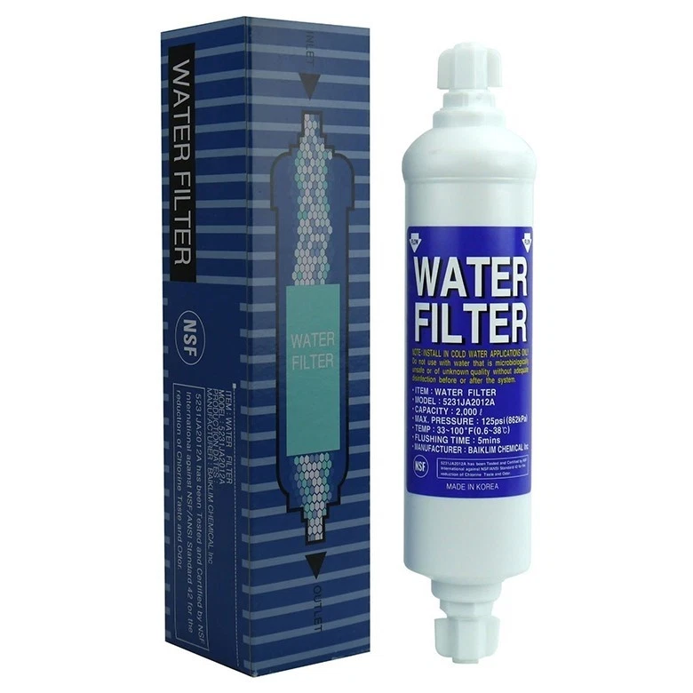 LG BL9808 Fridge Water Filter External Inline for 5231JA2010B, 5231JA2012B - Image 1 of 1