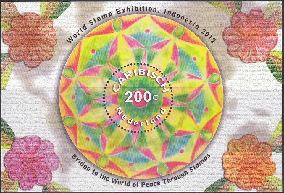 Exposición de estampillas Caribe Países Bajos edición 2012 (SS 32) Foto 1 de 1