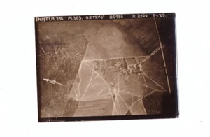 Original Foto Luftbild Fliegerabteilung 218 06.07. 1917 Stellung Häuser - Bild 1 von 2