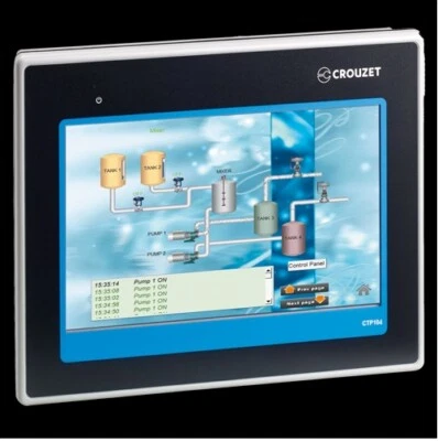 88970554N, CROUZET, TOUCH HMI CTP104N-E ETHERNET - Image 1 of 2