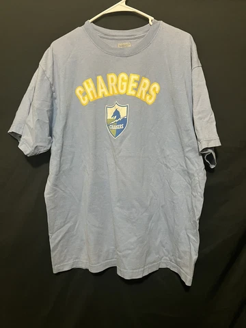 Reebok T-Shirt Vintage NFL San Diego Chargers Blue Short Sleeve Men’s Size XL Cover
