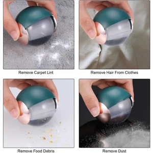 Bola de rodillo de pelusa lavable bola depiladora bola redonda depiladora para pelo de mascotas - Imagen 1 de 11