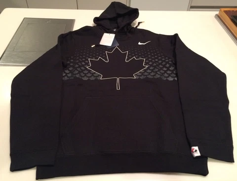 2017 World Juniors Championship Team Canada Black Player Hoodie Sweatshirt Small Cover