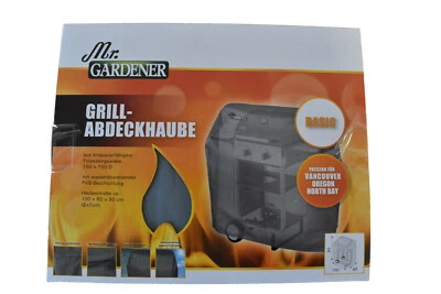 Mr. Gardener hochwertige Grill Abdeckhaube 100x60x90 cm Schutzhülle von Tepro
