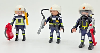 Playmobil 6586 City Action Heroes Feuerwehrtrupp B Feuerwehr Axt Feuerlöscher