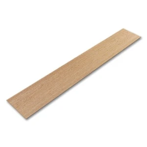(34,50€/m²) Abachi Vollholzbrettchen 100 x 1000 x 1,5 mm - Bild 1 von 2
