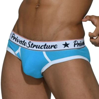 Private Structure Brief Classic Bamboo Mini Briefs Sky Blue 4069 - Image 1 of 4