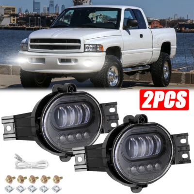 Luces antiniebla LED para parachoques Dodge Ram 1500 2002-2008 2500/3500 2003-2009 Foto 1 de 4