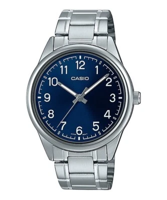 CASIO MTP-V005D-2B4UDF OROLOGIO UOMO ACCIAIO BLU 40mm NUMERI ARABI SOTTOCOSTO - Immagine 1 di 3