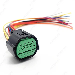 For 2019-2023 Hyundai Tucson 14-Way Front Headlamp Headlight Connector Harness - Picture 1 of 6