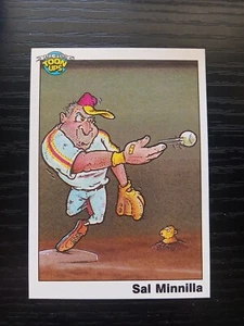 1991 All Star Toon Ups Baseball Series 1 Sal Minnilla Promotional Promo Free Shp - Picture 1 of 2