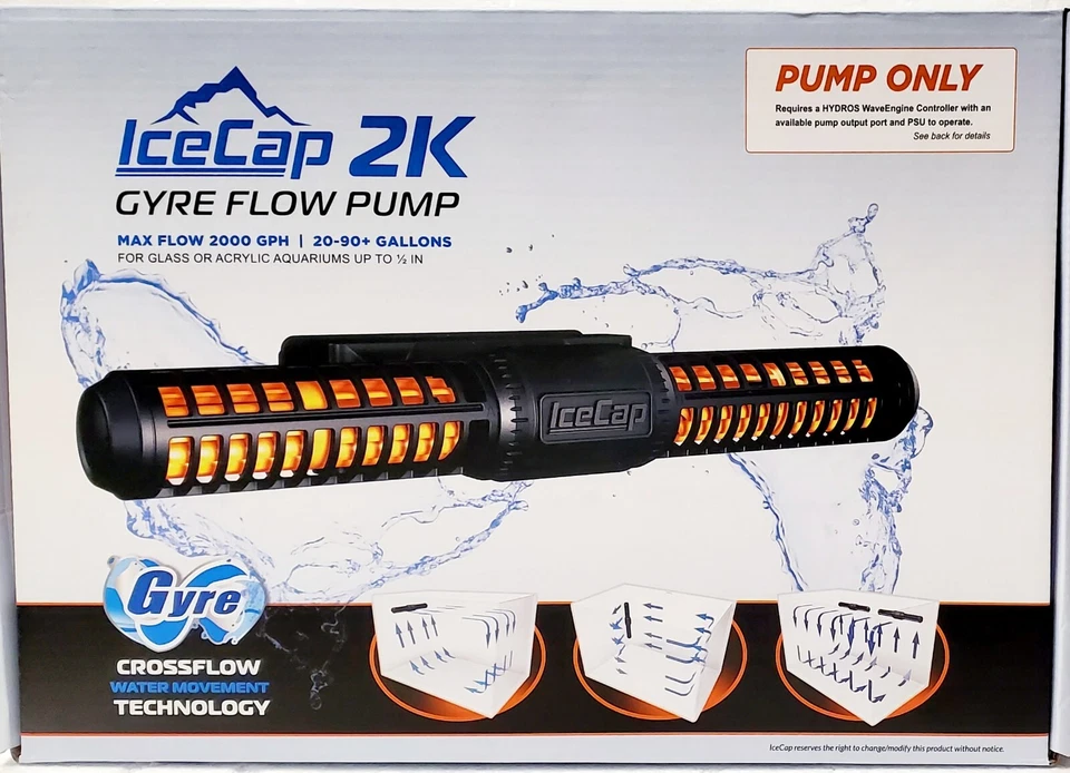 Gyre 2k Wavemaker Pump Only - IceCap