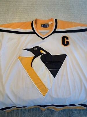 Jersey Mario Lemieux #66 Penguins Vintage Starter talla XL Foto 1 de 2