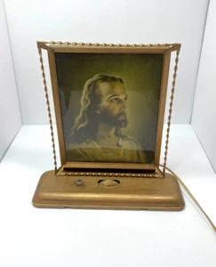 1941 Litho Kriebel & Bates Jesus Light Up Picture Artist Warner Sallman - Picture 1 of 22