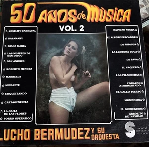 Lucho Bermudez Y Su Orquesta ‎50 Años de Musica Vol. 2 [1980] Vinyl LP Colombia - Imagen 1 de 7