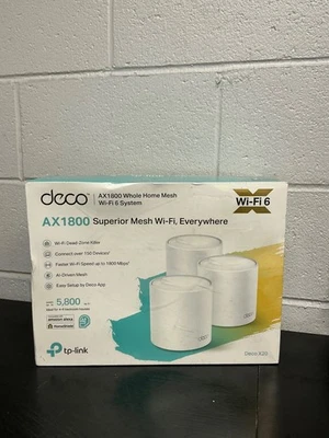 Tp-link Deco Wifi 6 Mesh System(deco X20) - Covers Up To 5800 Sq.ft, Replaces - Image 1 of 4