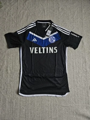 Adidas FC Schalke 04 Trikot Gr. S Neu✅️ Veltins Schwarz S04 Retro Shirt Fans FCN - Bild 1 von 3