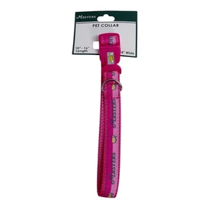 Masters Pink on Pink Strip Dog Collar - Picture 1 of 1