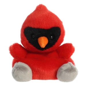 Colección Palm Pals - Peluche Louis Cardinal de 5" suave, tacto esponjoso - Imagen 1 de 5