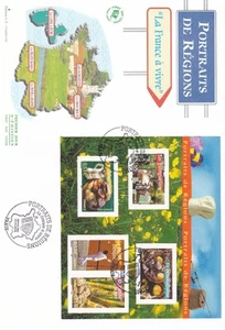 FRANCE 2005 FDC PORTRAITS DE NOS REGIONS YT BF82 - Imagen 1 de 1