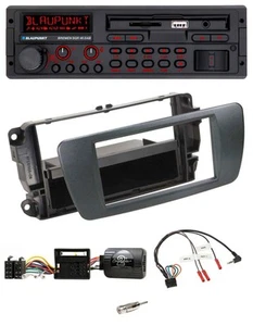 Blaupunkt SD Lenkrad USB Bluetooth DAB Autoradio für Seat Ibiza azabacheschwarz - Bild 1 von 11