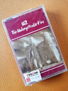 U2 [ THE UNFORGETTABLE FIRE ] ORIGINAL CASSETTE THAILAND EDITION - Picture 1 of 3