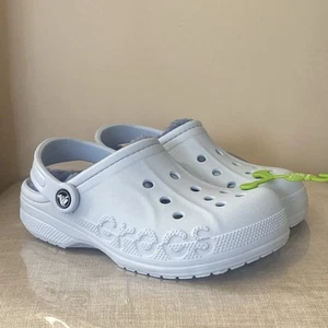 Crocs Unisex Baya Lined Clogs Women’s Size 8 | Men’s Size 6 | Blue - Picture 1 of 9