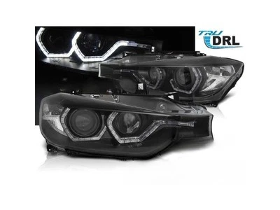 faros ojos ángel led drl negro bmw f30/f31 10.11-05.15 Foto 1 de 3