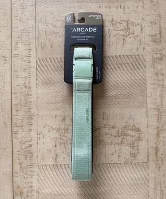Brand New Arcade Atlas Slim Performance Stretch Belt In Mint Green One Size New - Image 1 of 4