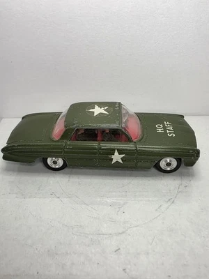 "Corgi Oldsmobile Super 88 HQ Staff militar metal fundido a presión Gran Bretaña 4-1/8""" Foto 1 de 4