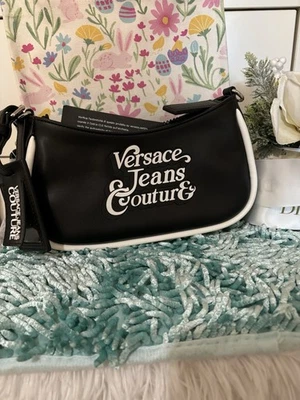 Authentic Versace Jeans Couture Shoulder Bag/Body Bag Black - Image 1 of 4