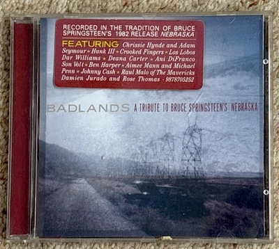 Badlands A Tribute To Bruce Springsteen’s Nebraska Various Artists CD 2000 Vgc - Image 1 of 4