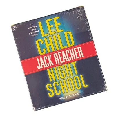Jack Reacher Night School AudioBook  6 CDs Lee Child Abridged 7 Hours New Sealed - Image 1 of 3