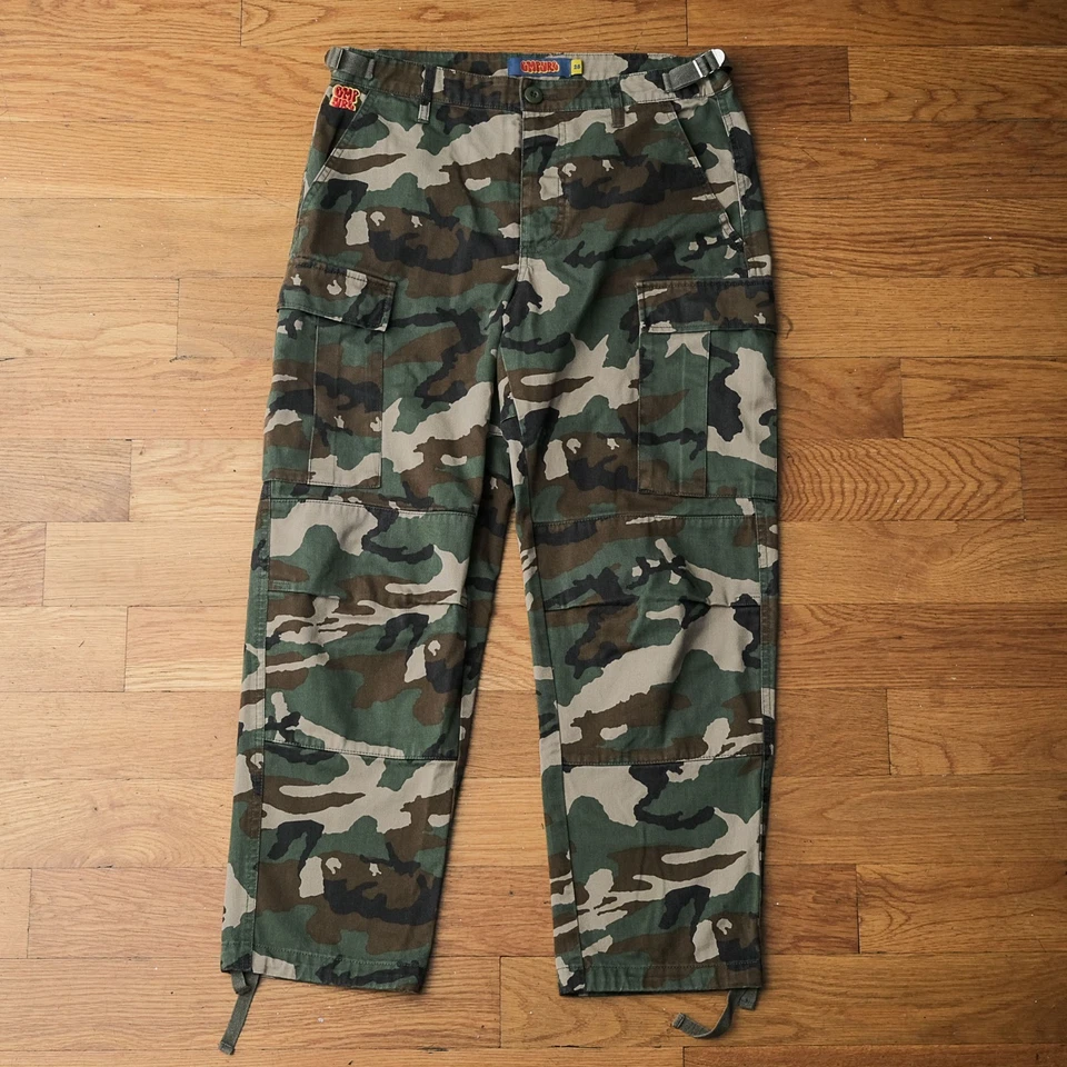 Empyre Relax Camouflage Cargo Military Pants Baggy Skater 90s Y2L Size 28 Loose - Image 1 of 4